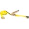 Keeper 30'X2" Ratchet Tie-Down, Yellow, Flat Hooks, 3,333Lbs WLL 4627 - alternate 2